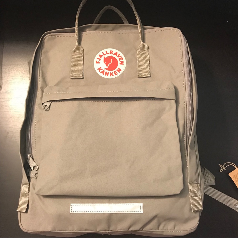 Fjallraven Kanken 17” Backpack in Fog